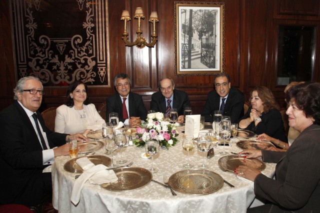 حضور السيدة سليمان حفل تكريم الاعلاميين اللبنانيين